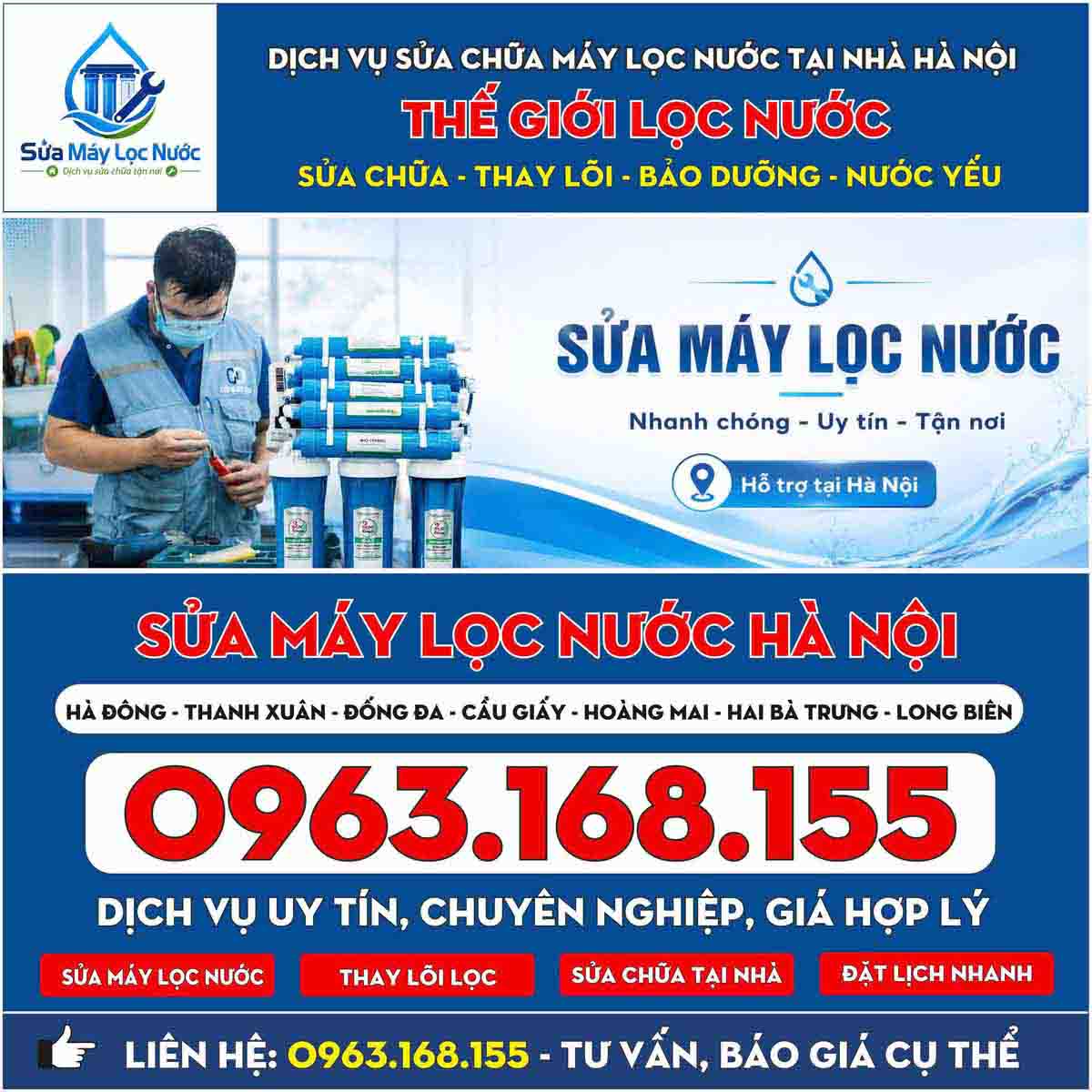 Ảnh bìa Shop Sửa Máy Lọc Nước Tại Nhà Hà Nội