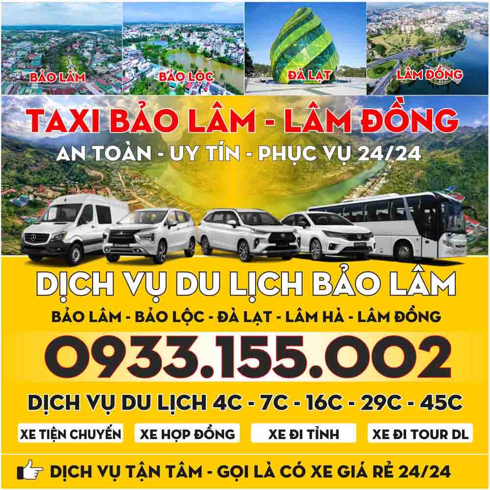 Taxi Bảo Lâm 1 Lâm Đồng