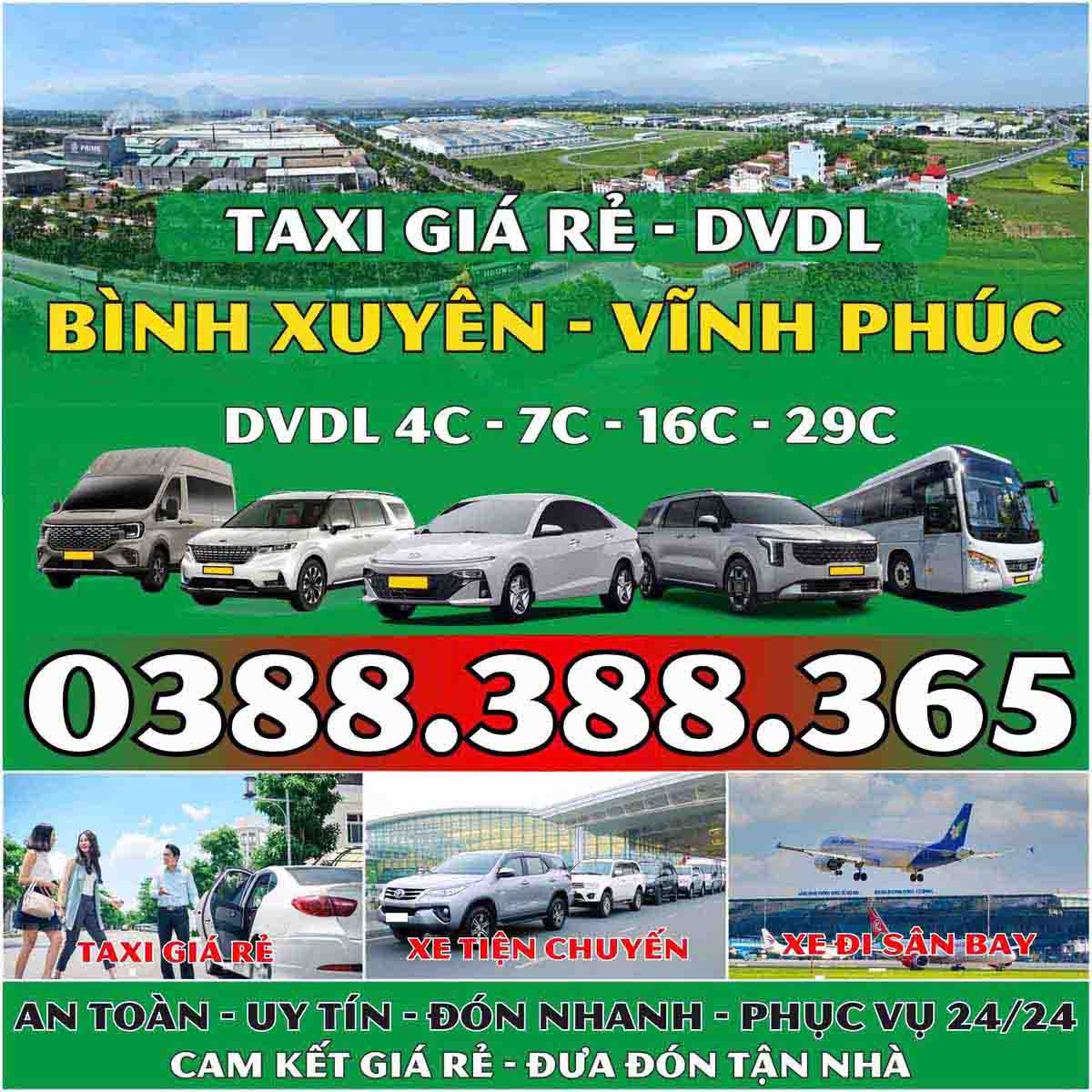 Ảnh bìa Shop Taxi Bình Xuyên Phú Thọ