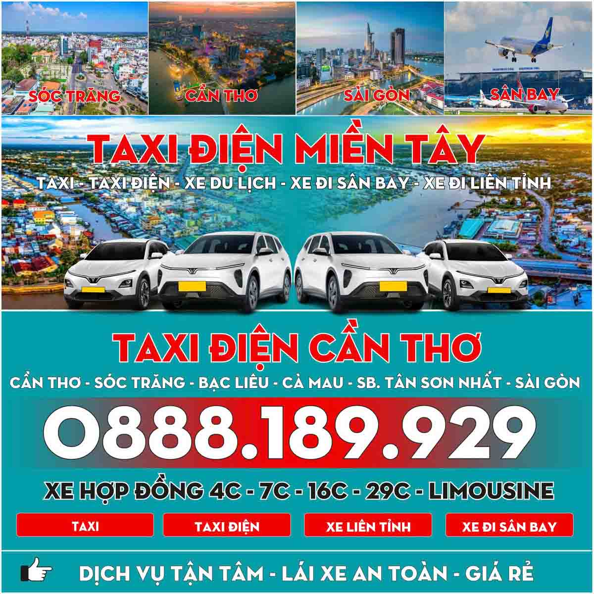 Taxi Cần Thơ – Gọi Xe Dễ Dàng, Xe Sạch Đẹp