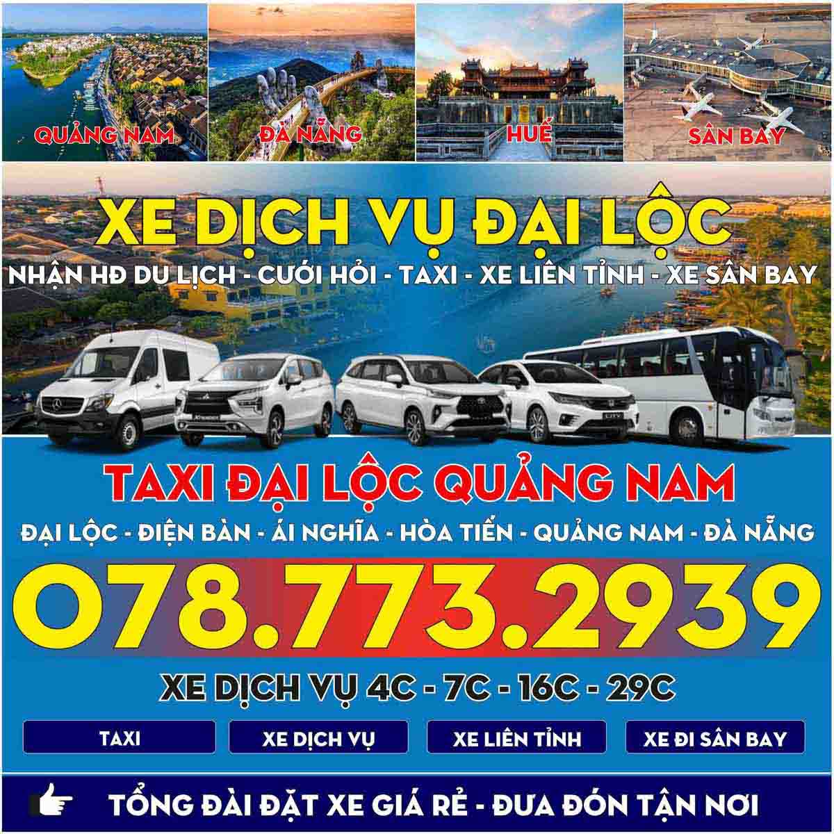 Review Taxi Điện Đại Lộc Đà Nẵng – Báo Giá Rõ, Phục Vụ Tận Nơi