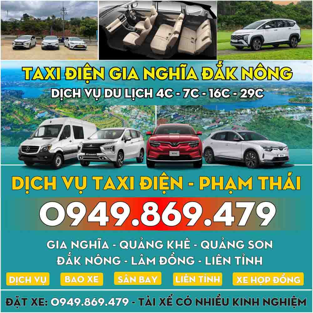 Review Taxi Điện Gia Nghĩa Lâm Đồng – Báo Giá Rõ Ràng, Đặt Dịch Vụ Nhanh