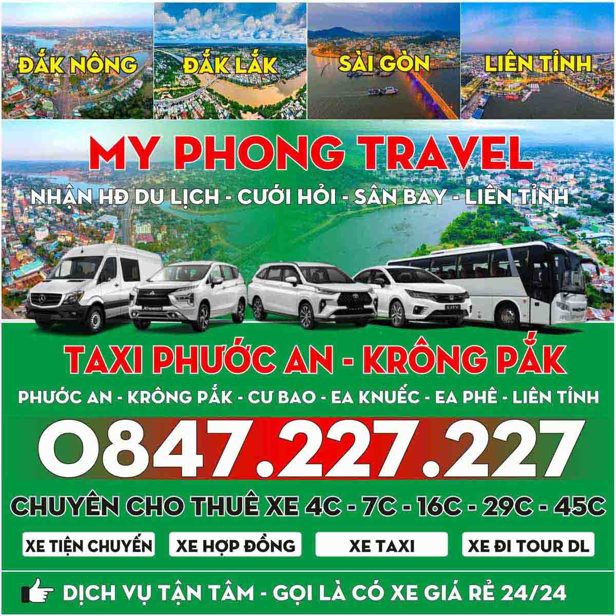 Taxi Krông Pắc Đắk Lắk