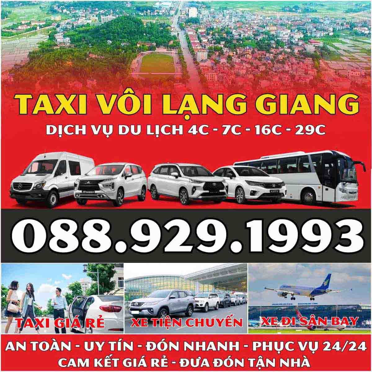 Taxi Lạng Giang Bắc Ninh