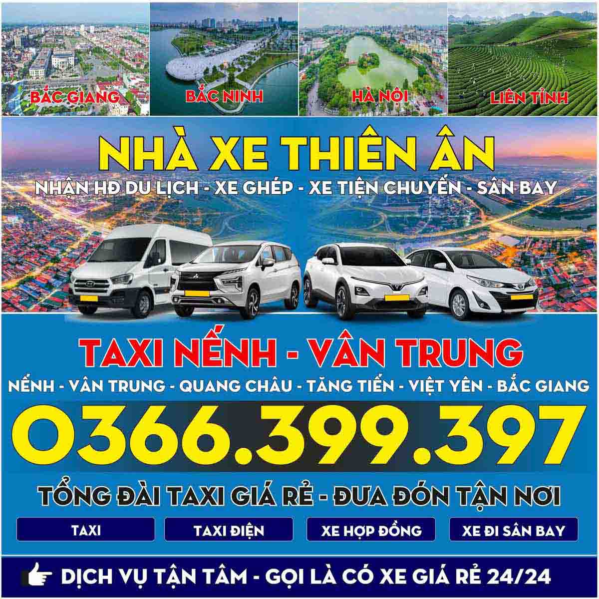 Taxi Nếnh Bắc Ninh – Xe Riêng Tiện Lợi, Giá Rõ Ràng