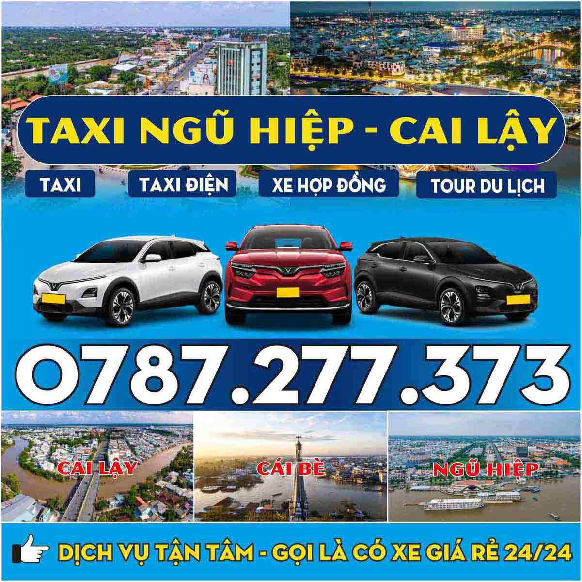 Taxi Ngũ Hiệp Tiền Giang – Tổng Đài Hỗ Trợ, Di Chuyển An Toàn