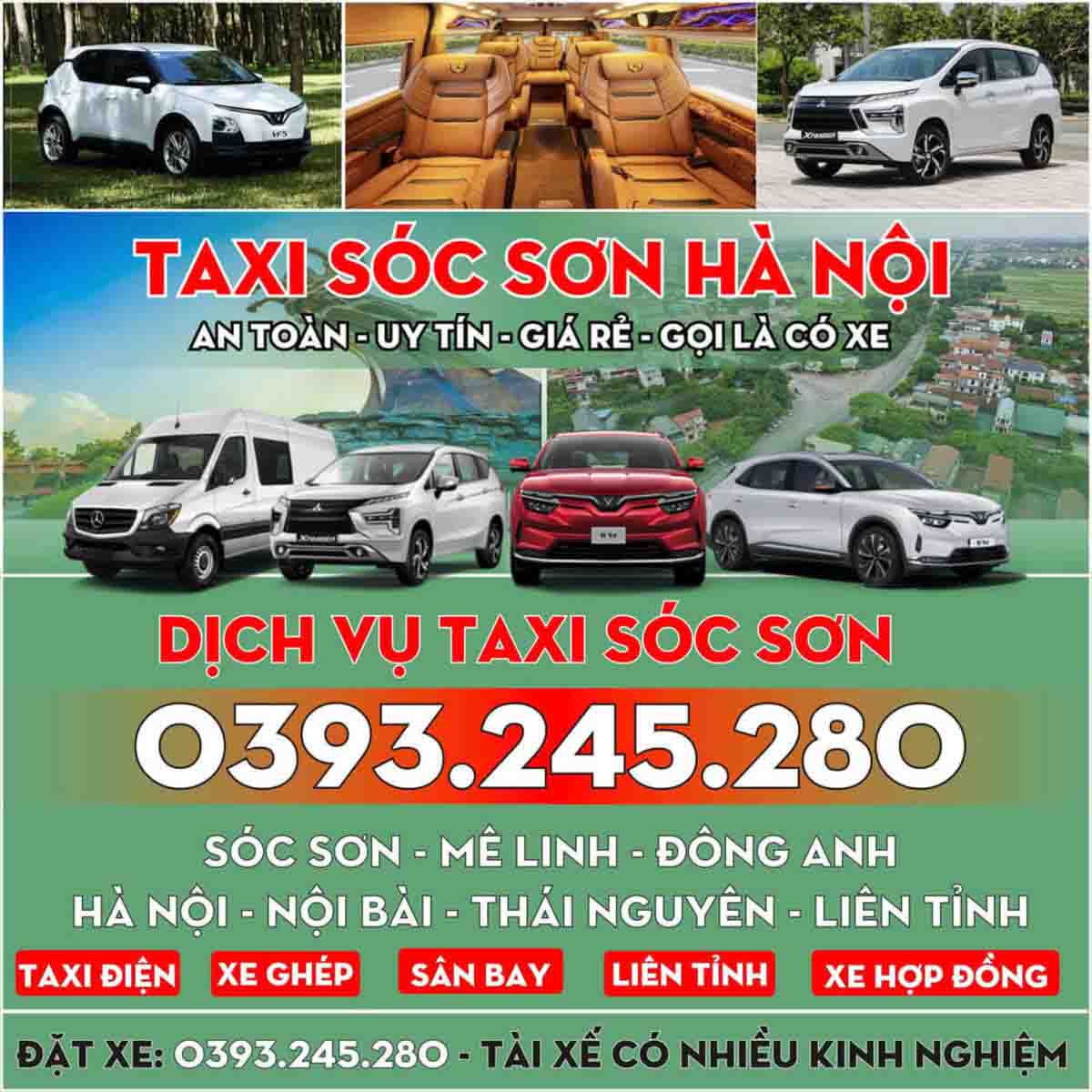 Taxi Sóc Sơn Hà Nội – Đặt Xe Nhanh, Phục Vụ Tận Tâm