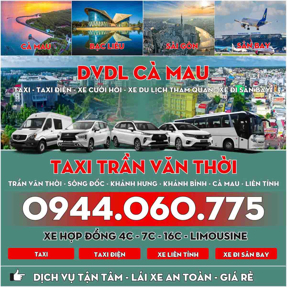 Review Taxi Điện Sông Đốc Cà Mau – Báo Giá Rõ Ràng, Đặt Dịch Vụ Nhanh