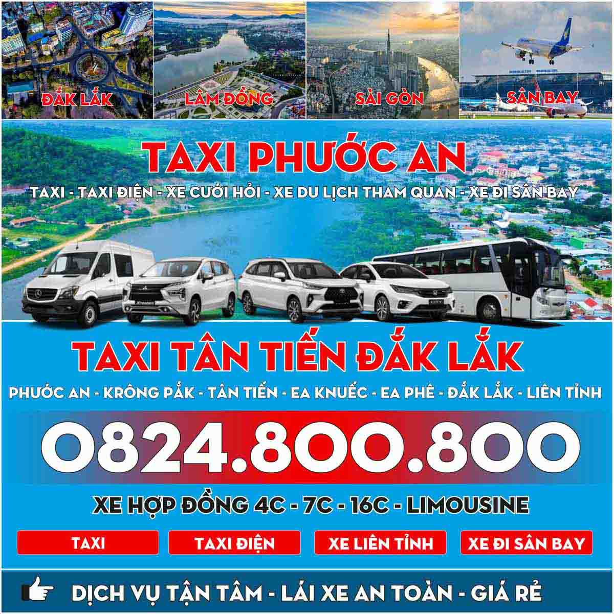 Taxi Tân Tiến Đắk Lắk