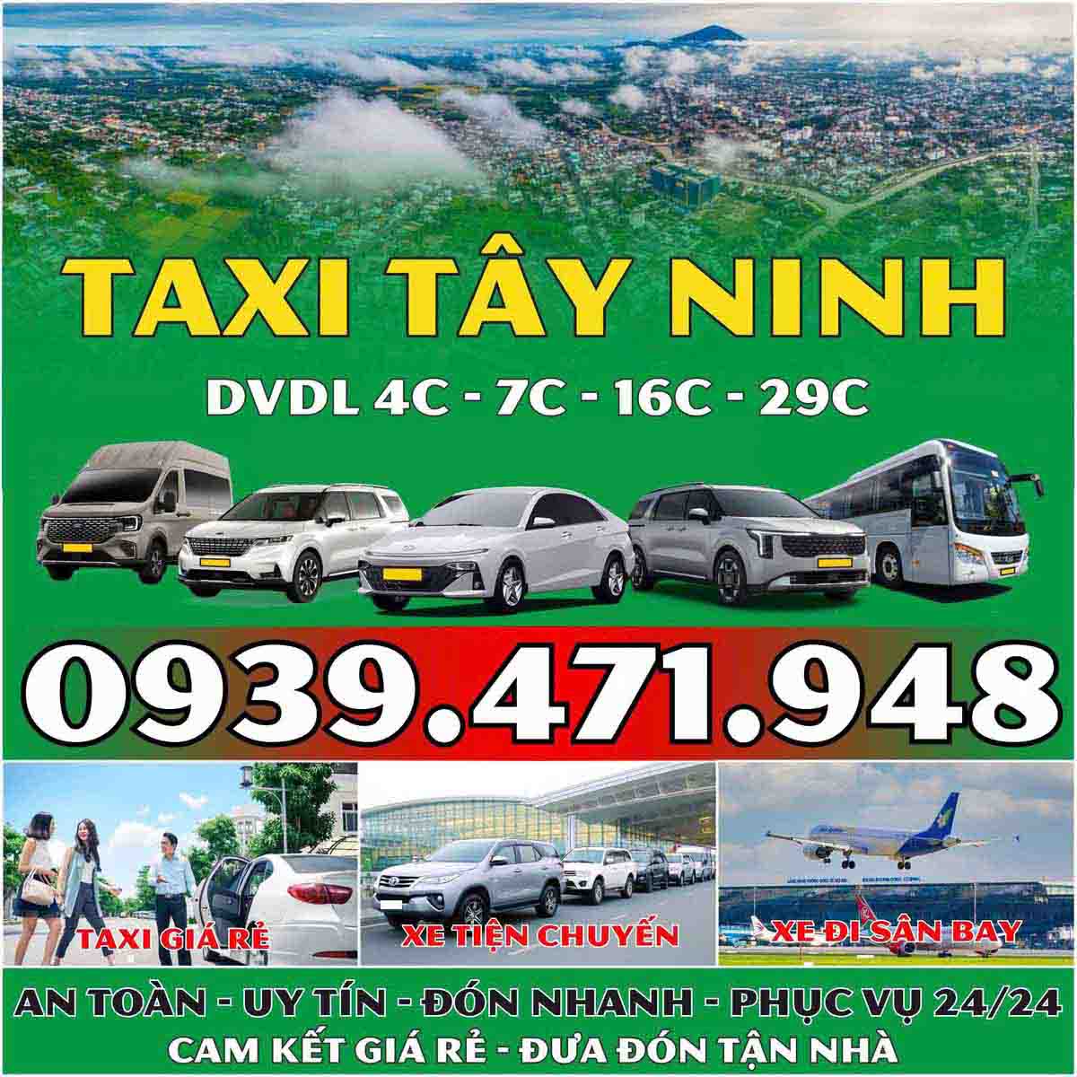 Taxi Tây Ninh – Gọi Xe Dễ Dàng, Tài Xế Lịch Sự