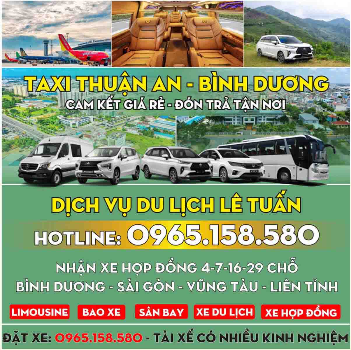 Taxi Thuận An TpHCM – Đặt Lịch Linh Hoạt, Di Chuyển An Toàn