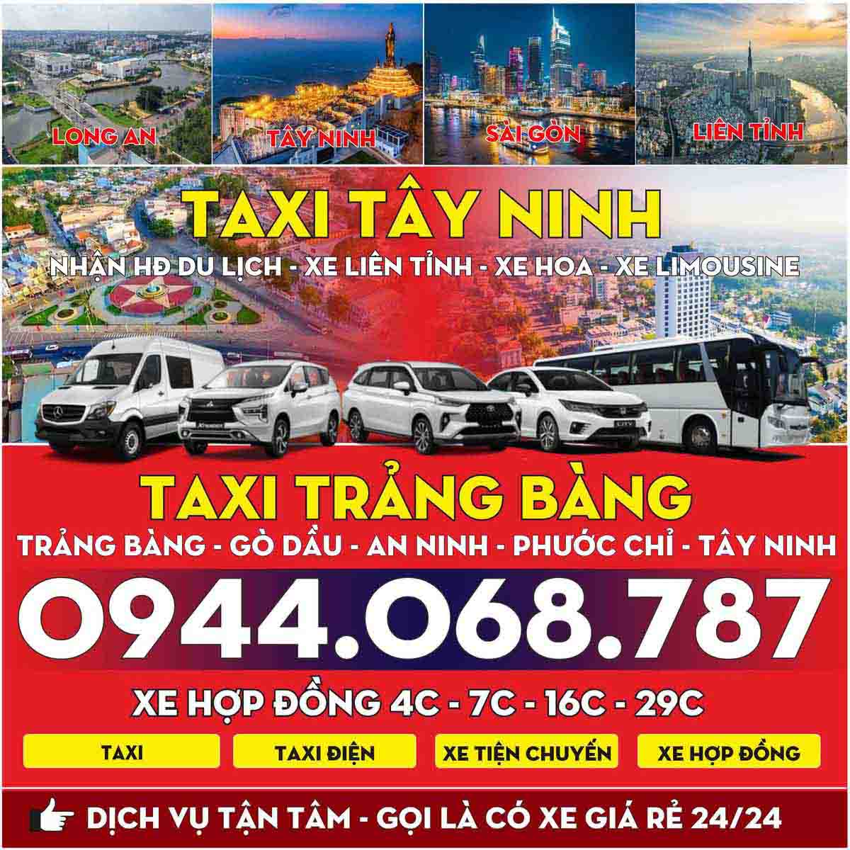 Taxi Trảng Bàng Tây Ninh