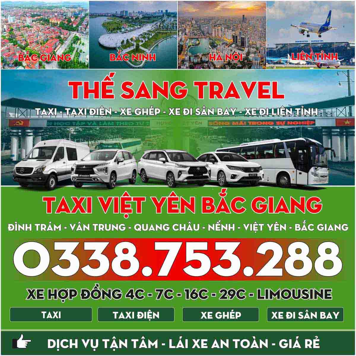 Taxi Việt Yên Bắc Ninh