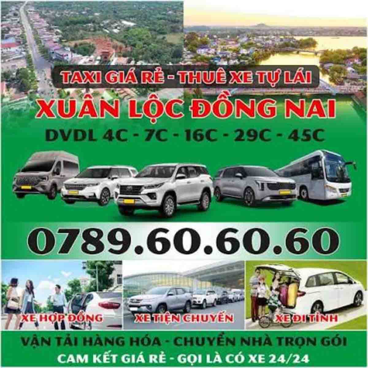 Taxi Xuân Lộc Đồng Nai – Xe Dịch Vụ Uy Tín, Giá Rõ Ràng