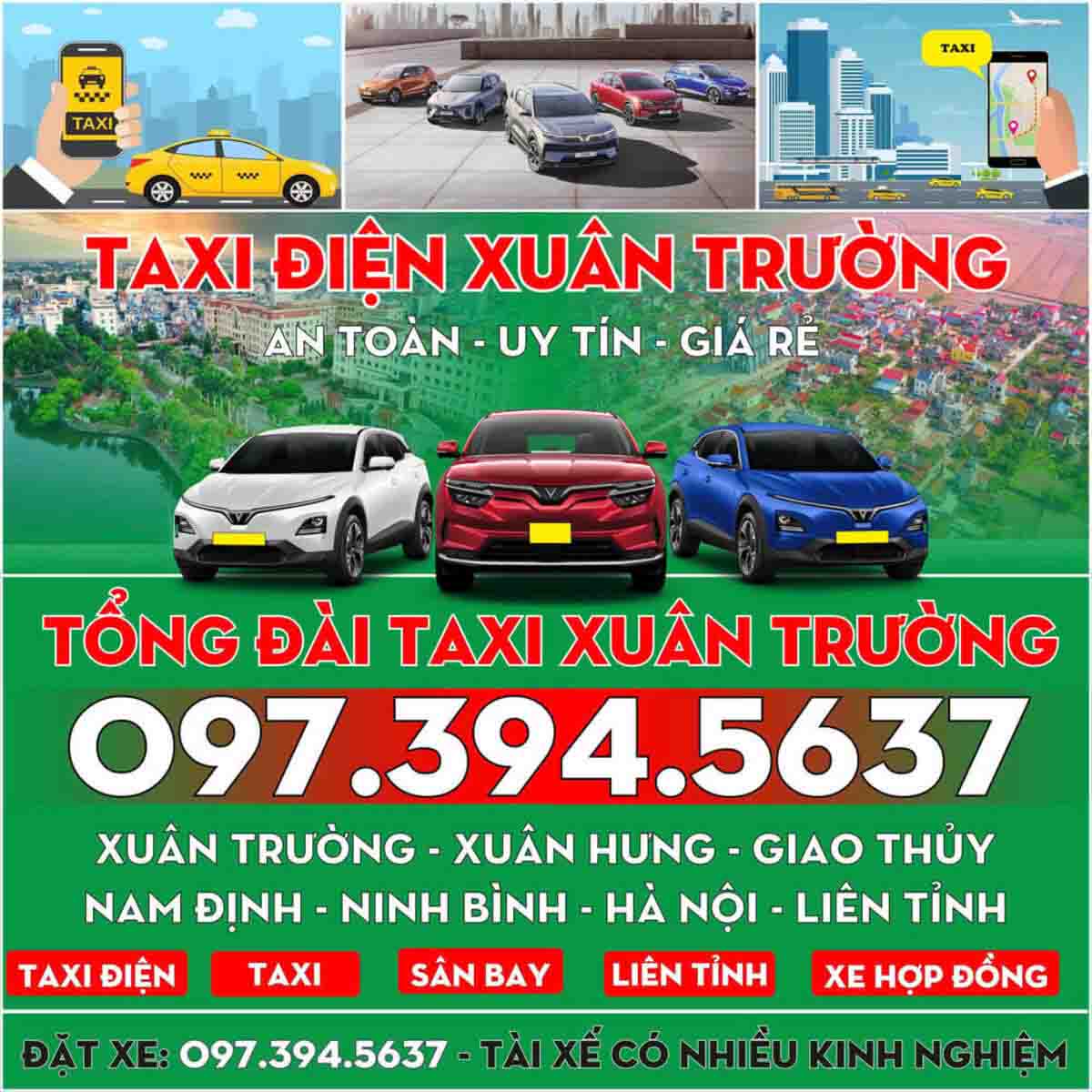Ảnh bìa Shop Taxi Xuân Trường Ninh Bình