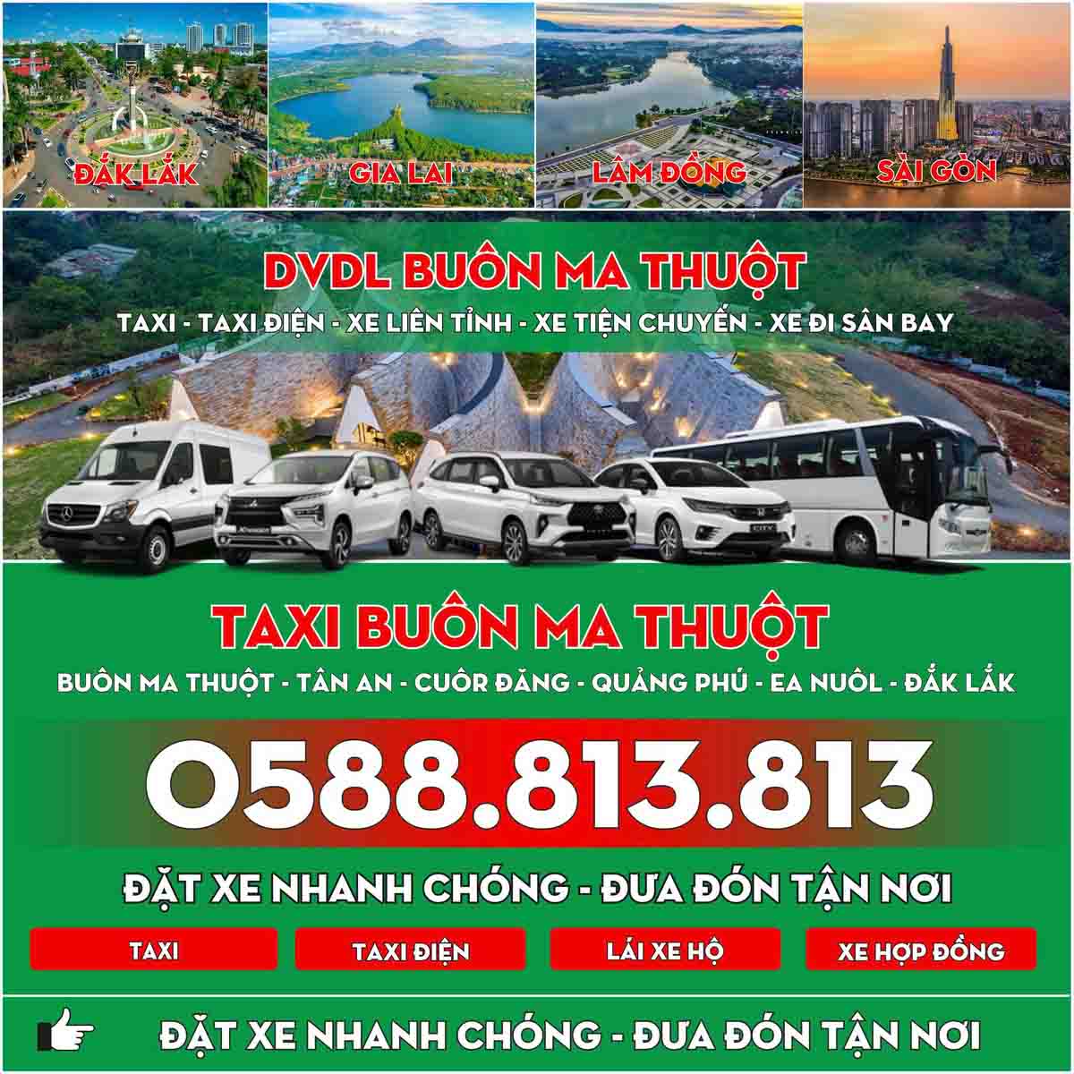 Thuê Xe Tự Lái Buôn Ma Thuột Đắk Lắk
