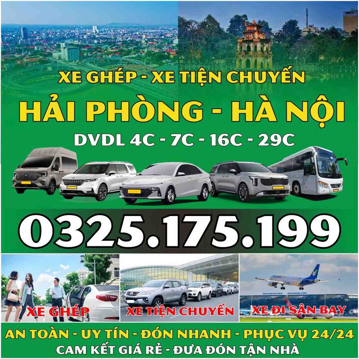 Xe Ghép An Lão Hải Phòng Hà Nội – Gọi Xe Dễ Dàng, Phục Vụ Tận Tâm
