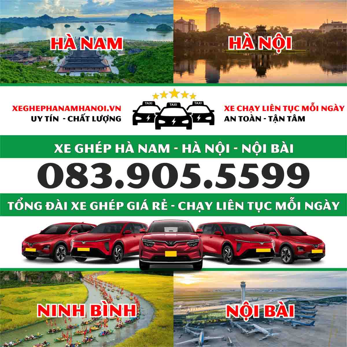 Xe Ghép Hoa Lư Ninh Bình Nội Bài – Đặt Xe Nhanh, Giá Rõ Ràng