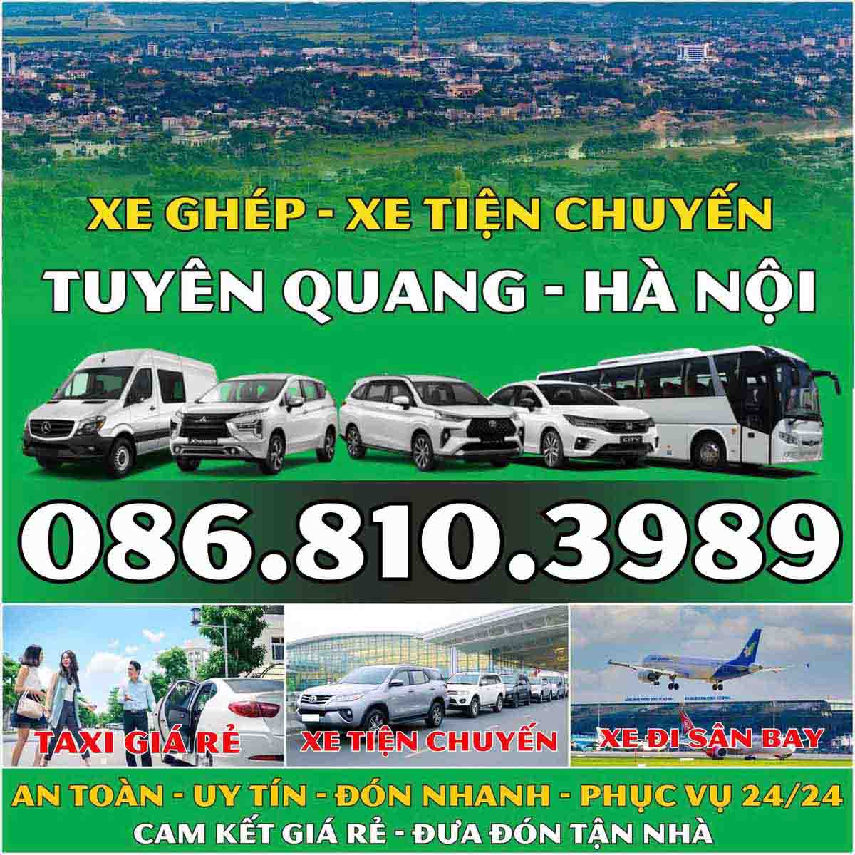 Xe Ghép Tuyên Quang Hà Nội
