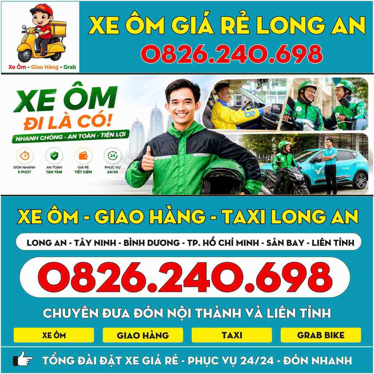 Xe Ôm Long An